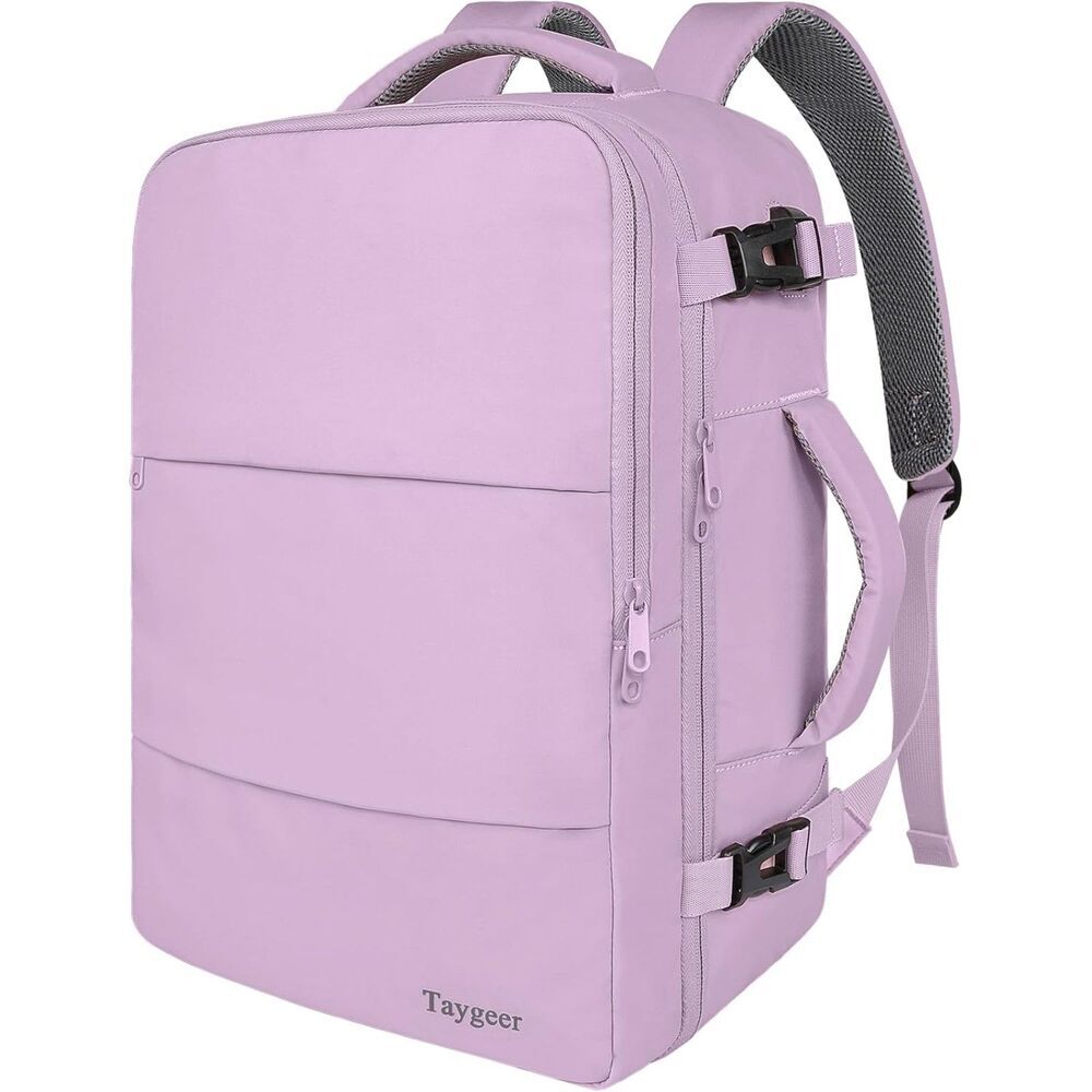 Women Orchid Purple Essentials Laptop Compartment Business Travel CarryOn Bag
